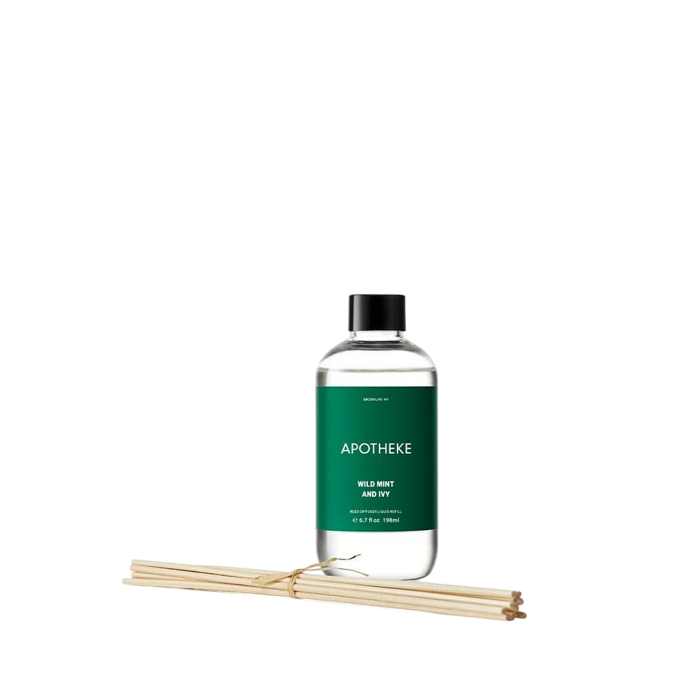 APOTHEKE Reed Diffuser Refills Wild Mint and Ivy Reed Diffuser Refill