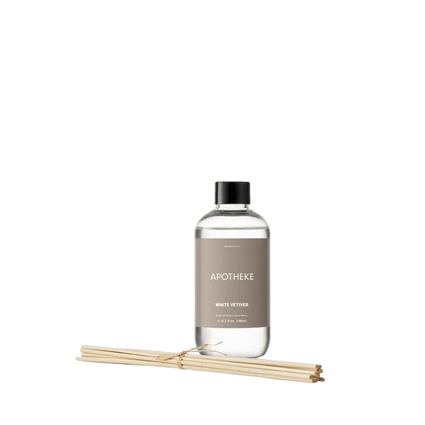 APOTHEKE Reed Diffuser Refills White Vetiver Reed Diffuser Refill