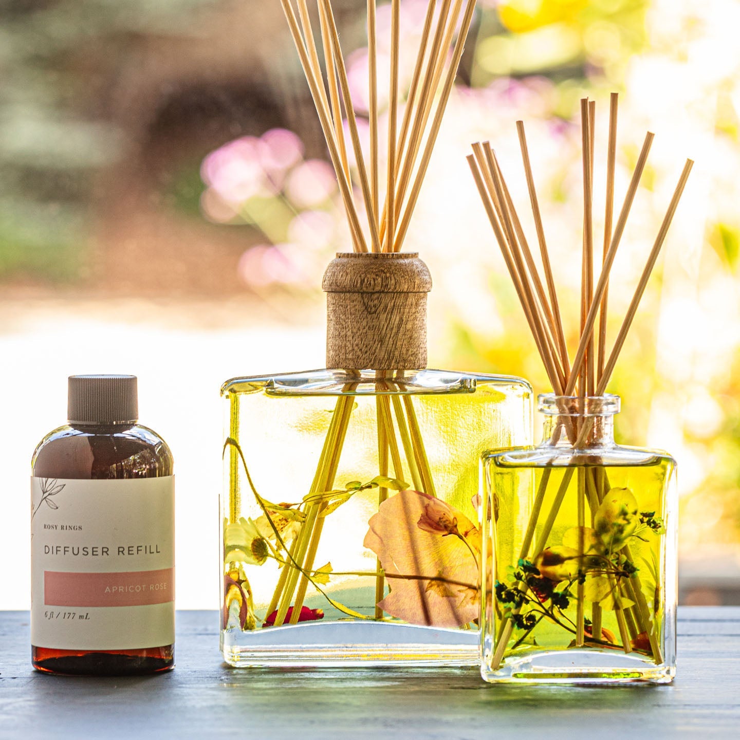 Accent Botanical Reed Diffuser - Apricot Rose