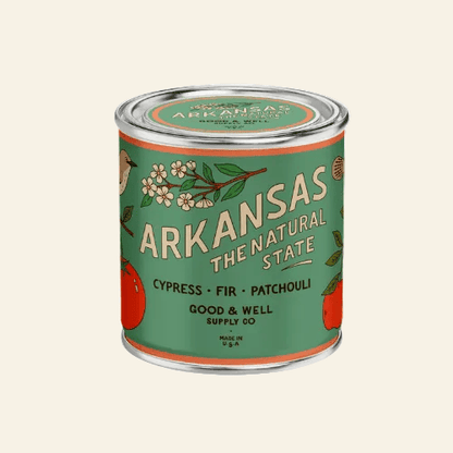 Arkansas State Candle