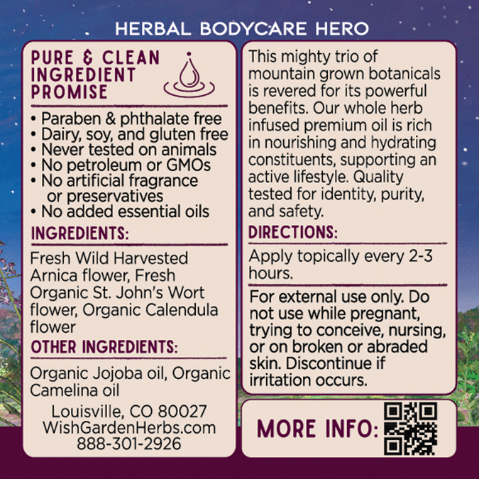 Restorative Oil - Arnica, St. John&