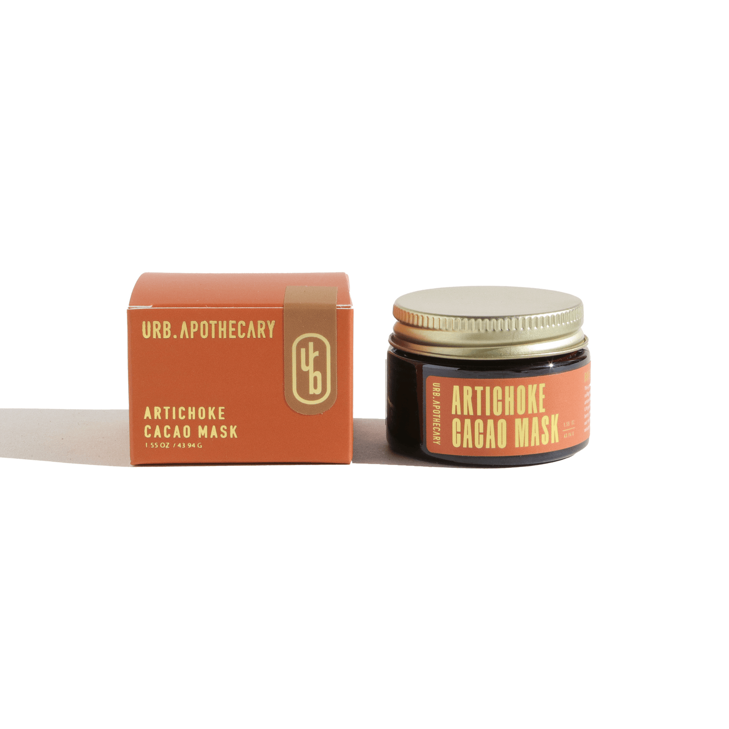 URB APOTHECARY FACE MASK 1.55 oz Jar Artichoke Cacao Mask