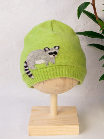 Raccoon Cashmere Hat - Child - My American Goods