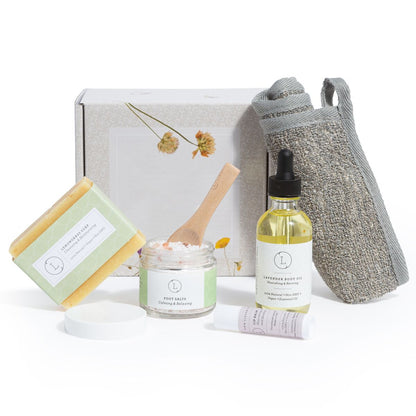 Natural Citrus Bath &amp; Body Skincare Set, A Thoughtful &amp; &quot;Thinking of You&quot; Gift - My American Goods