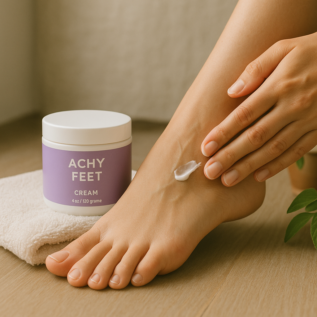 Achy Feet Organic Cream - My American Goods