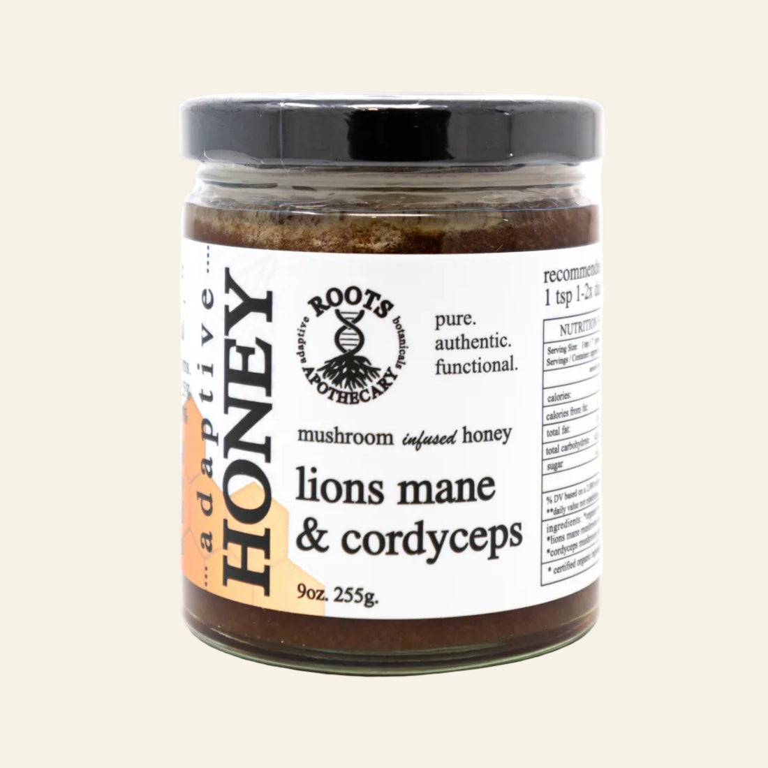 Lion’s Mane &amp; Cordyceps Mushroom Honey