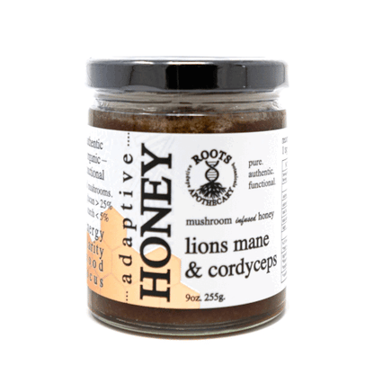 Lion’s Mane &amp; Cordyceps Mushroom Honey