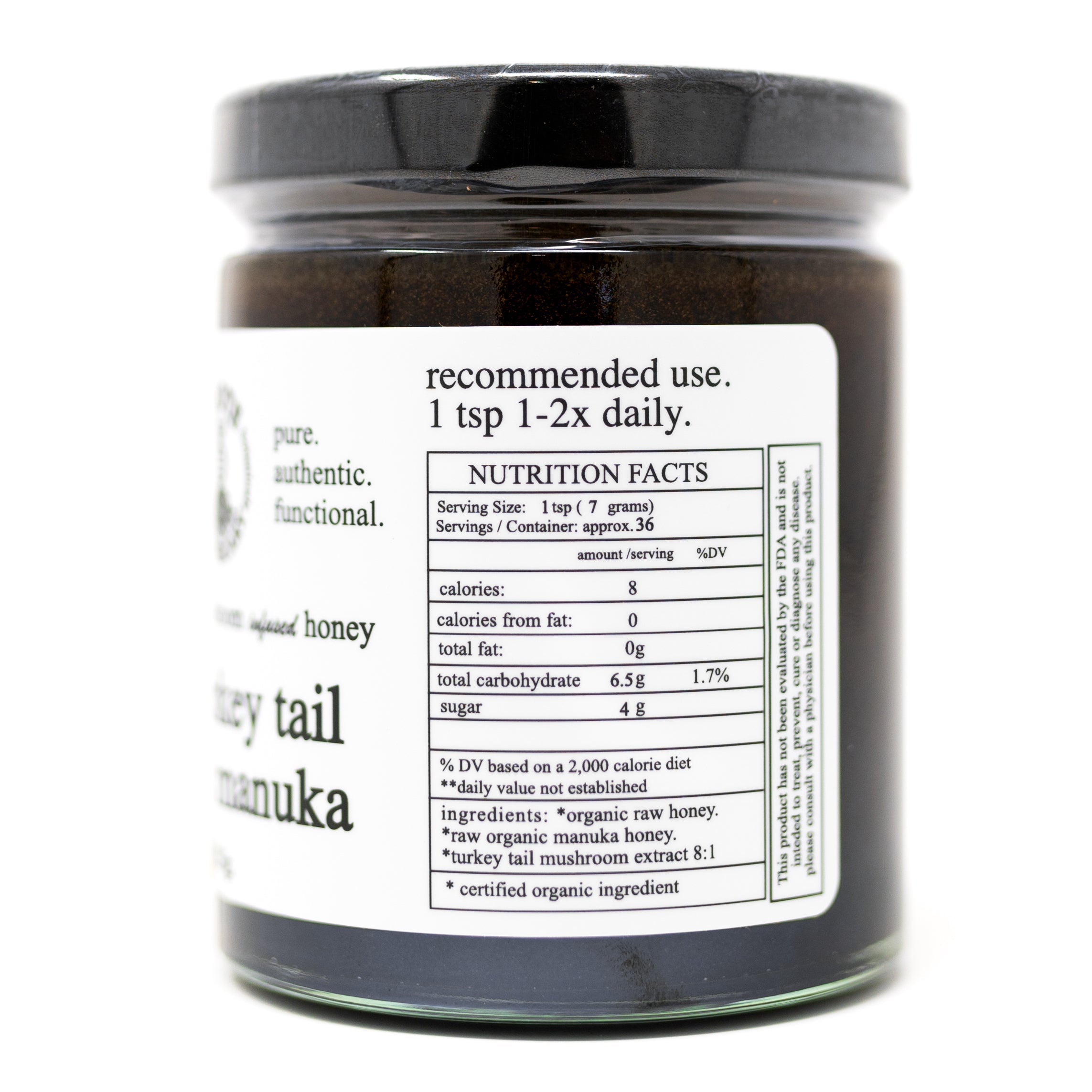 Turkey Tail Mushroom Manuka Honey