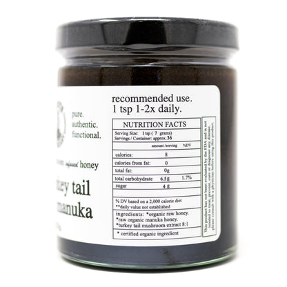 Turkey Tail Mushroom Manuka Honey