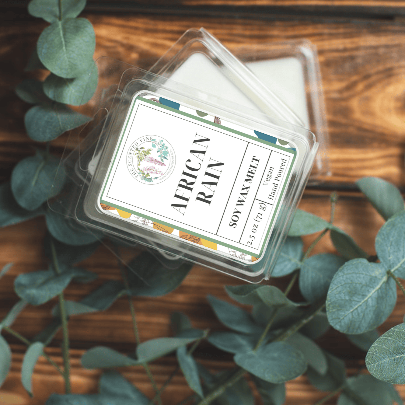 The Scented Vine Wax Melts African Rain Wax Melts