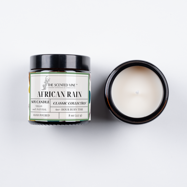 African Rain Soy Candle - My American Goods