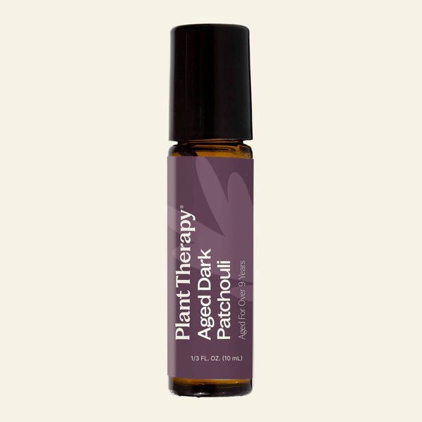 Plant Therapy Essential Oil Aged Dark Patchouli Essential Oil Pre-Diluted Roll-On 10 ml