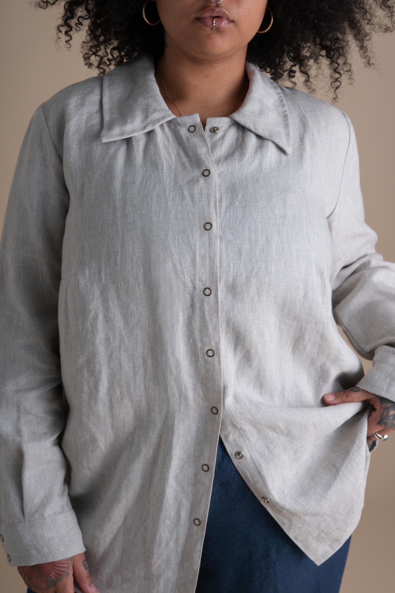 Alchemist Top in Sand Dollar