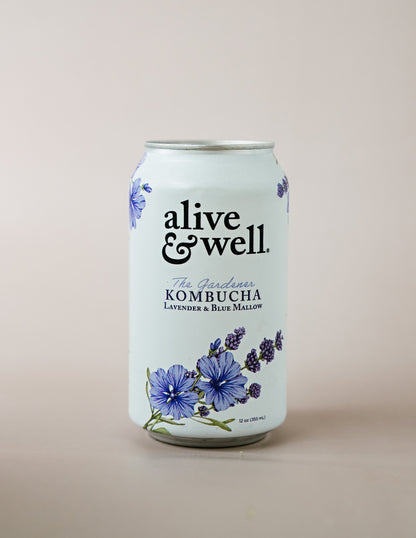 Lavender &amp; Blue Mallow Kombucha
