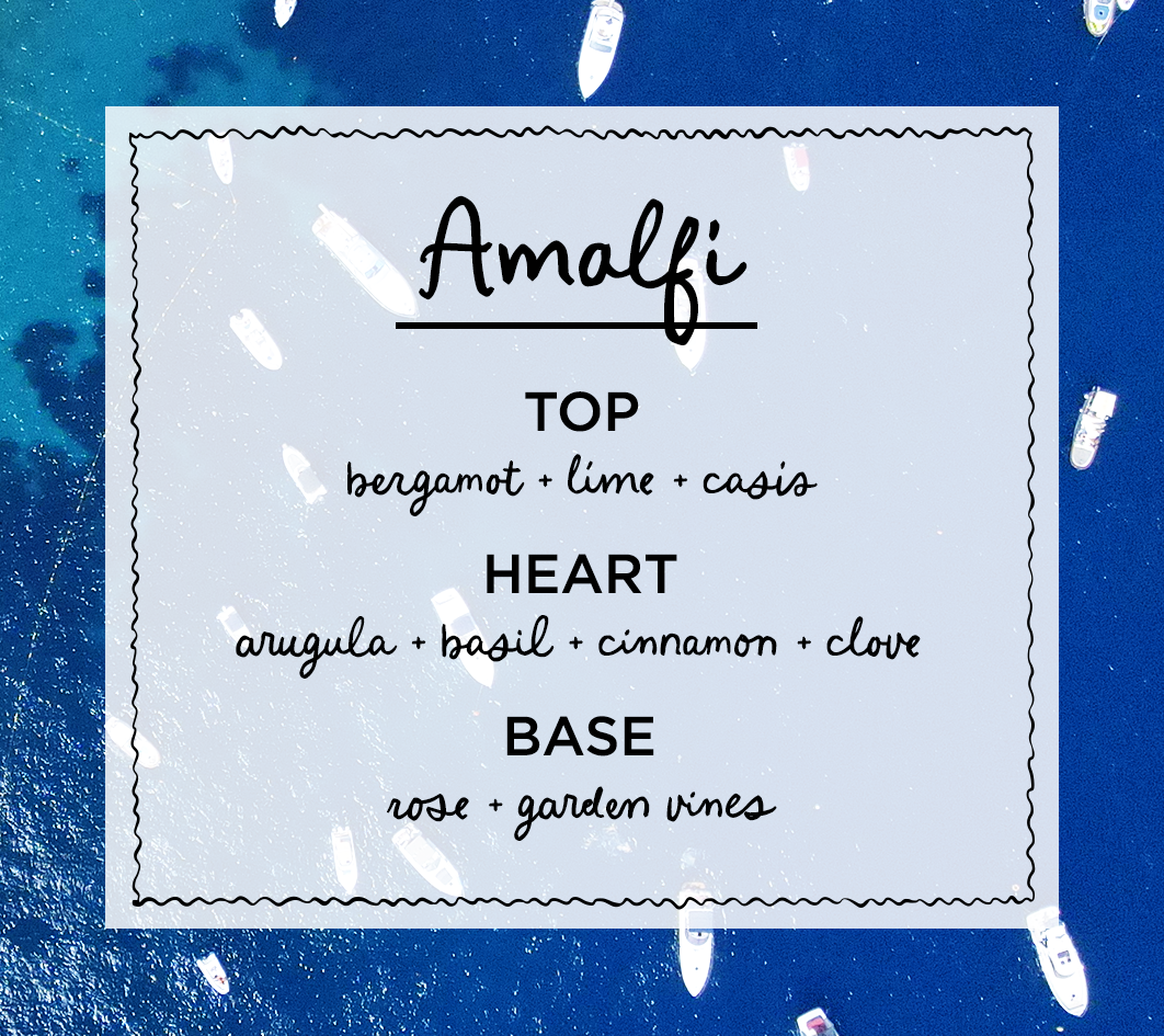 AMALFI • basil &amp; arugula