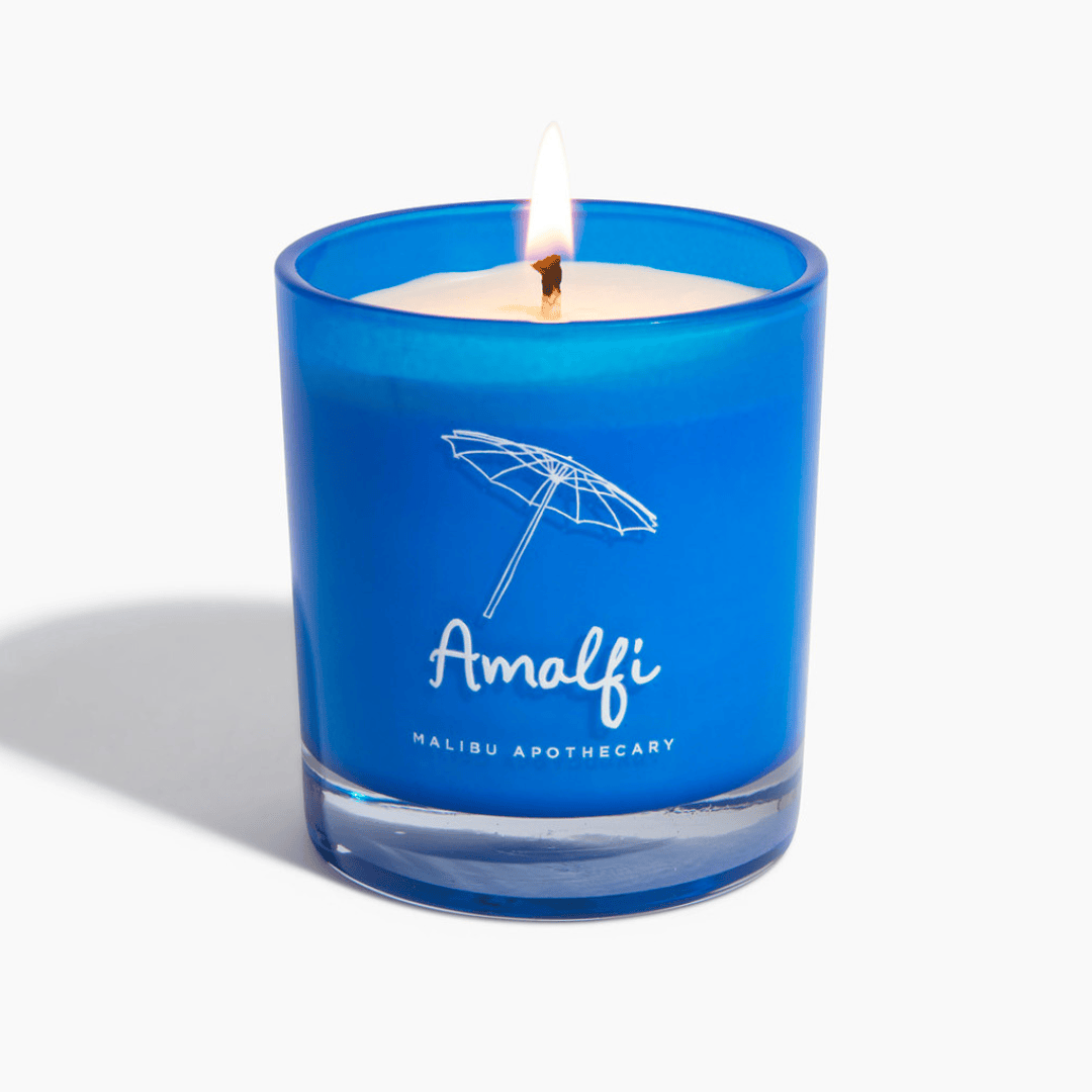 Malibu Apothecary Candle AMALFI • basil &amp; arugula