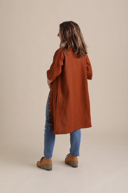 Revolution Dress in Rust