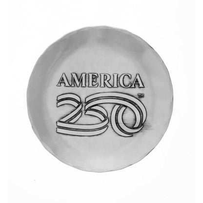 America250 4-Piece Commemorative Coaster Set with Caddy (Aluminum)