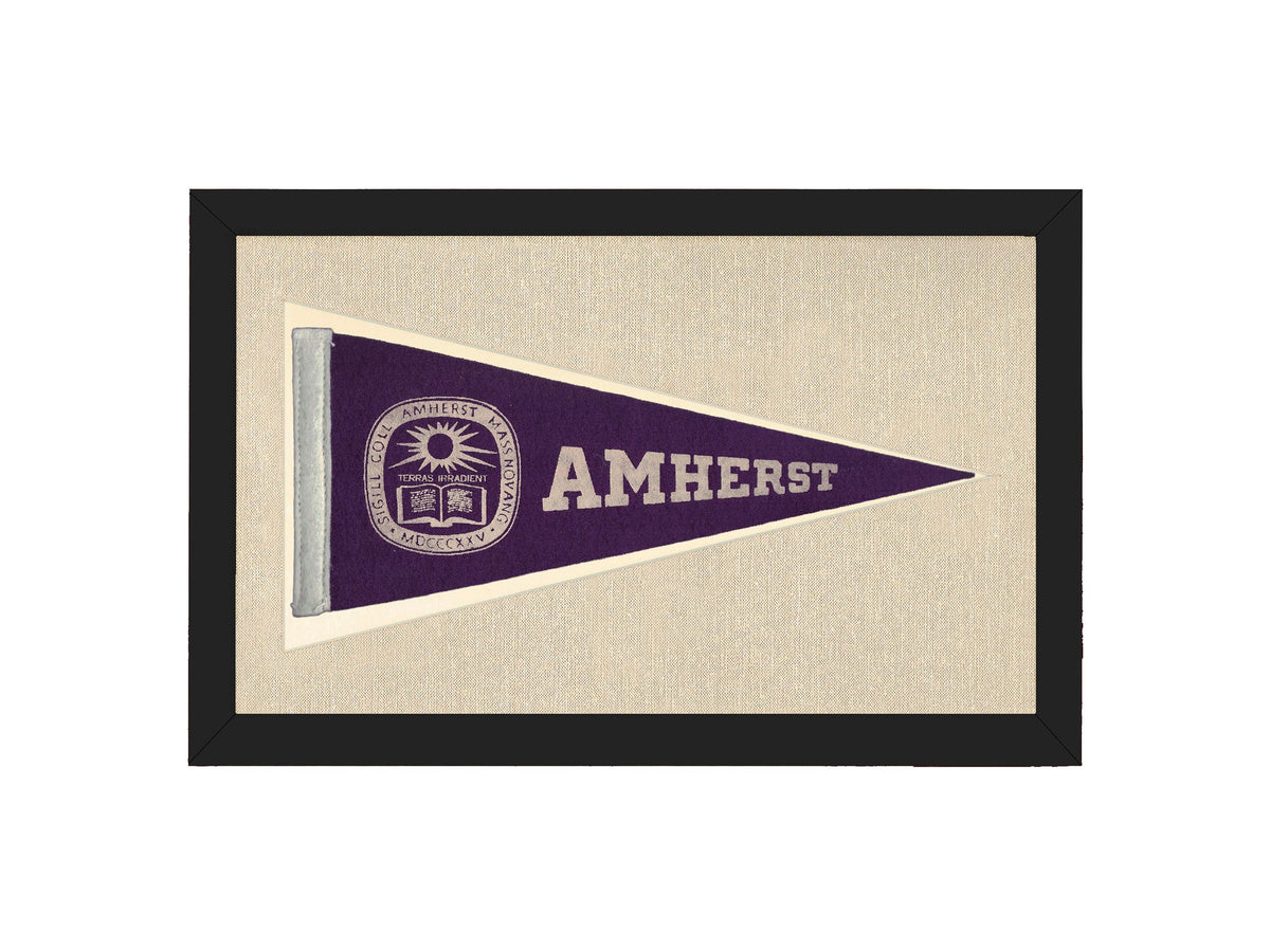 Vintage Amherst College Pennant