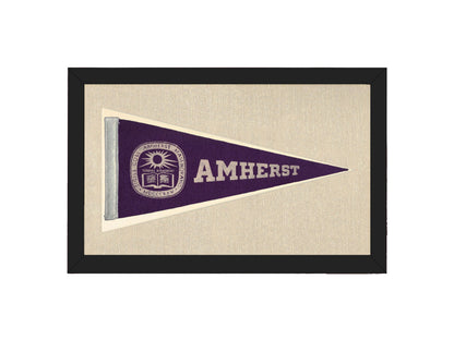 Vintage Amherst College Pennant