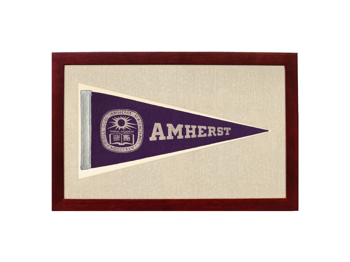 Vintage Amherst College Pennant