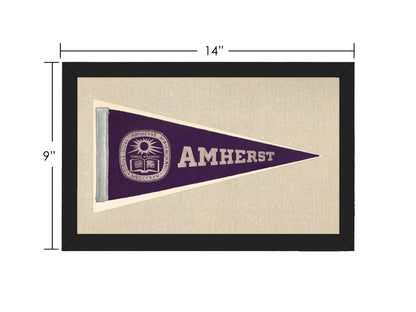 Vintage Amherst College Pennant