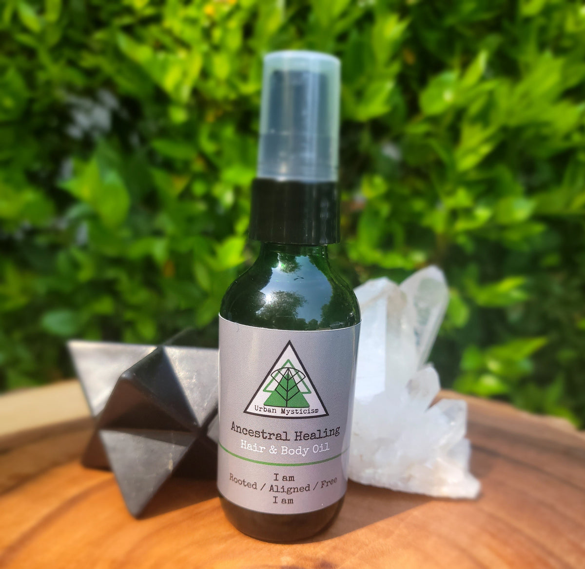 Ancestral Connection Gem &amp; Flower Essence Aromatherapy “Myst”