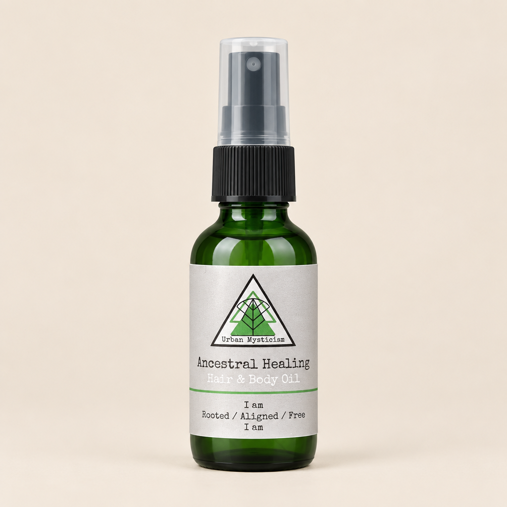 Ancestral Connection Gem &amp; Flower Essence Aromatherapy “Myst”