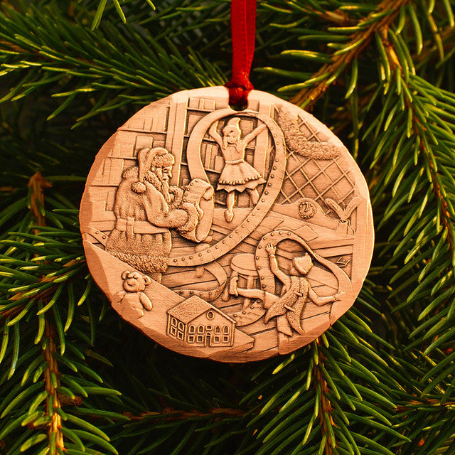 2025 Annual Ornament - Checking it Twice (Copper)