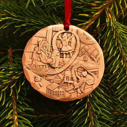 2025 Annual Ornament - Checking it Twice (Copper)