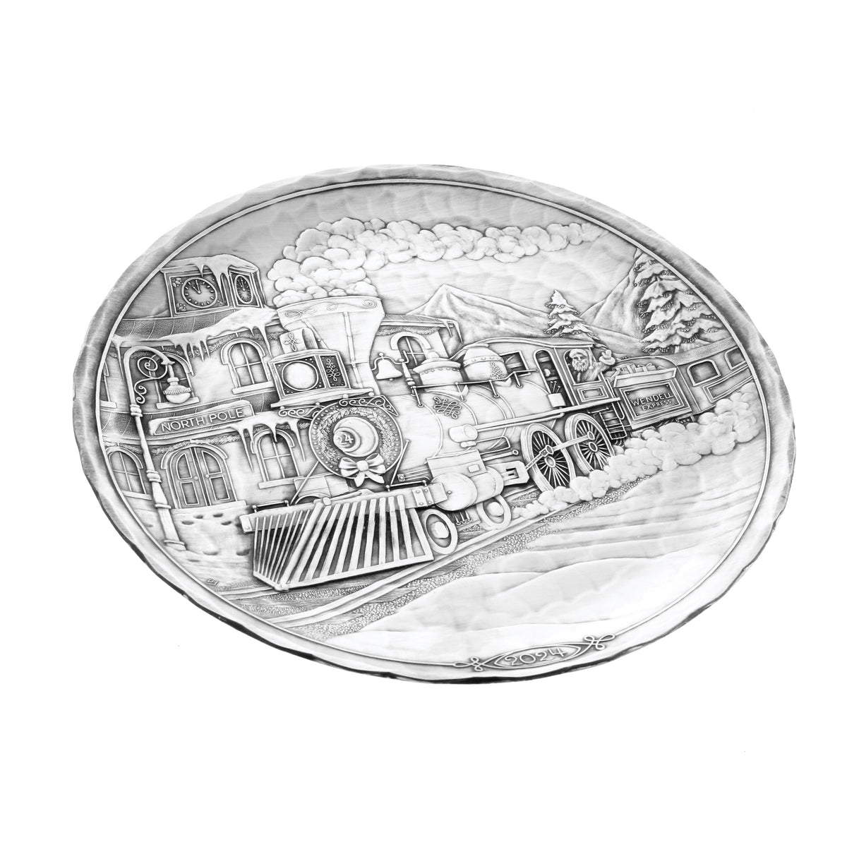 2024 Annual Plate- The Wendell Express (Pewter)