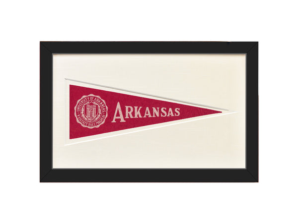 Vintage University of Arkansas Hormel Pennant - My American Goods