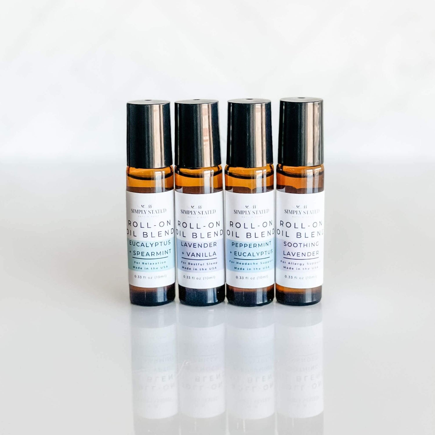 Simply Stated Creations Aromatherapy Oils Soothing Lavender Aromatherapy Roll-On