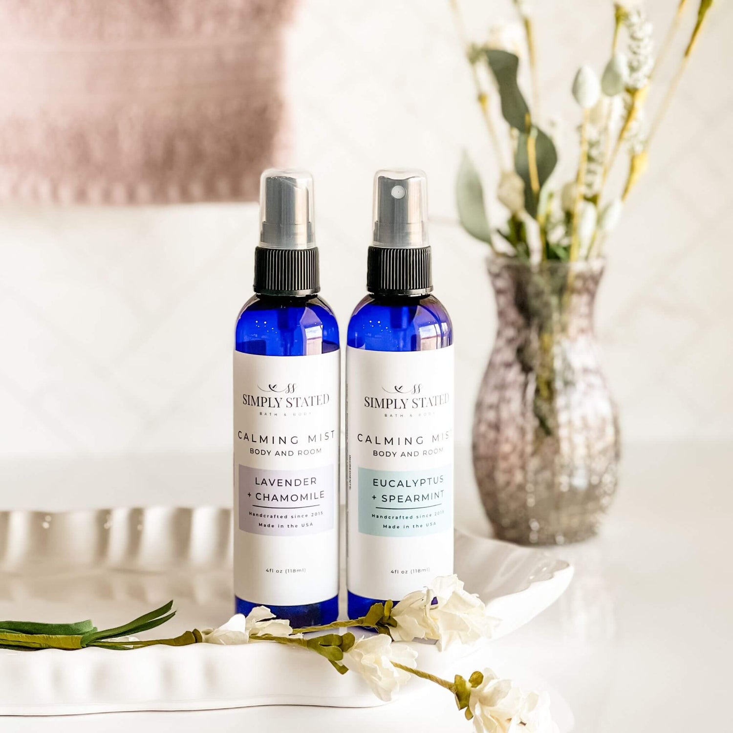Simply Stated Creations Room Sprays Lavender + Chamomile Aromatherapy Room &amp; Body Spray