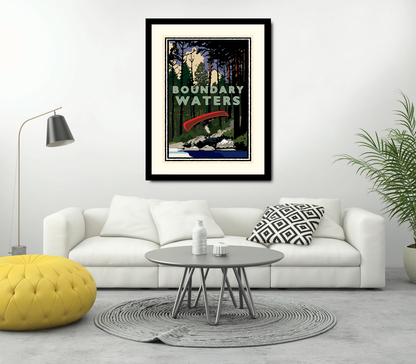 Landmark MN | Boundary Waters Portage Art Print - My American Goods