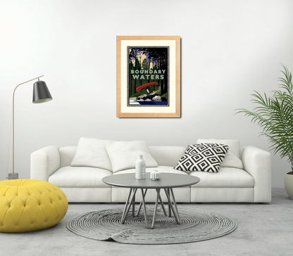 Landmark MN | Boundary Waters Portage Art Print - My American Goods