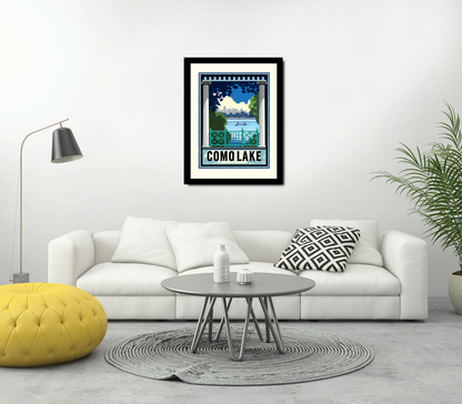 Landmark MN | Como Lake St Paul Art Print - My American Goods