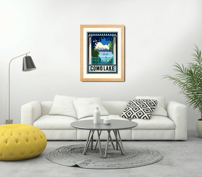 Landmark MN | Como Lake St Paul Art Print - My American Goods