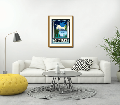 Landmark MN | Como Lake St Paul Art Print - My American Goods