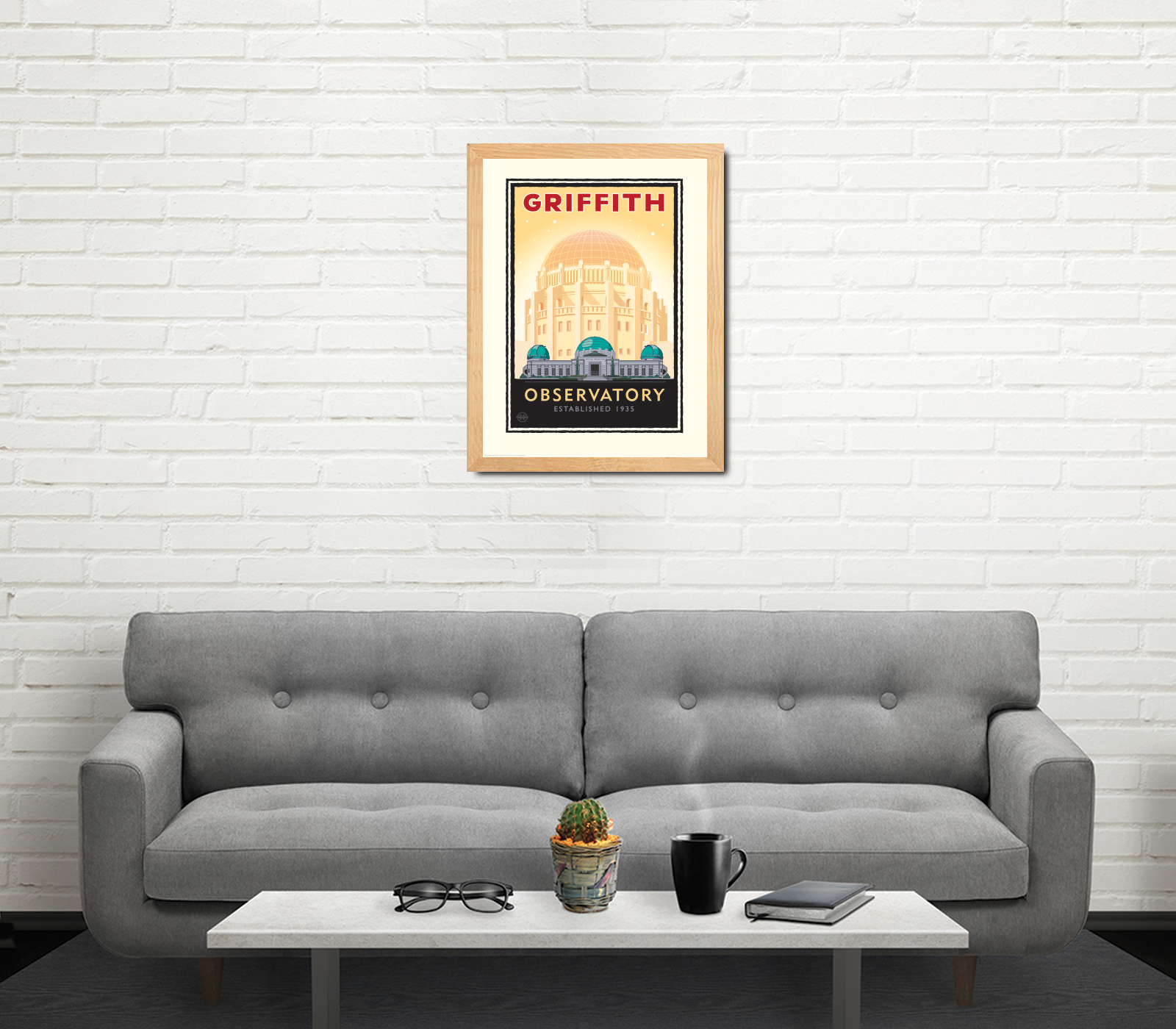 Landmark CA | Griffith Park Observatory Gold - My American Goods