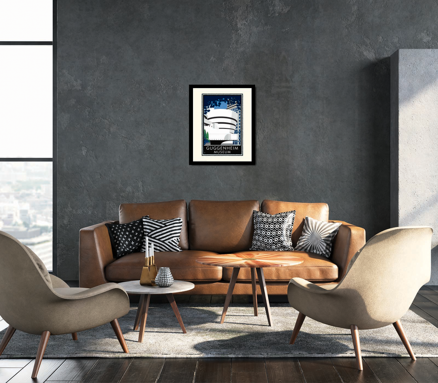 Landmark NY | Guggenheim Museum NYC Art Print