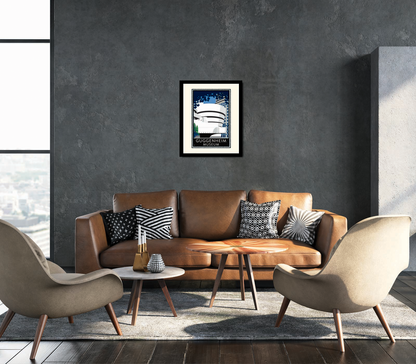 Landmark NY | Guggenheim Museum NYC Art Print