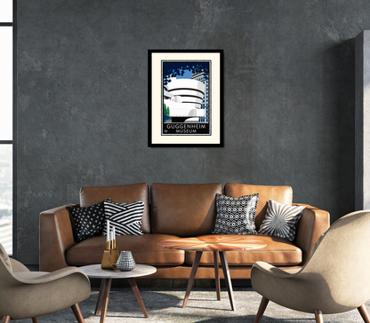 Landmark NY | Guggenheim Museum NYC Art Print