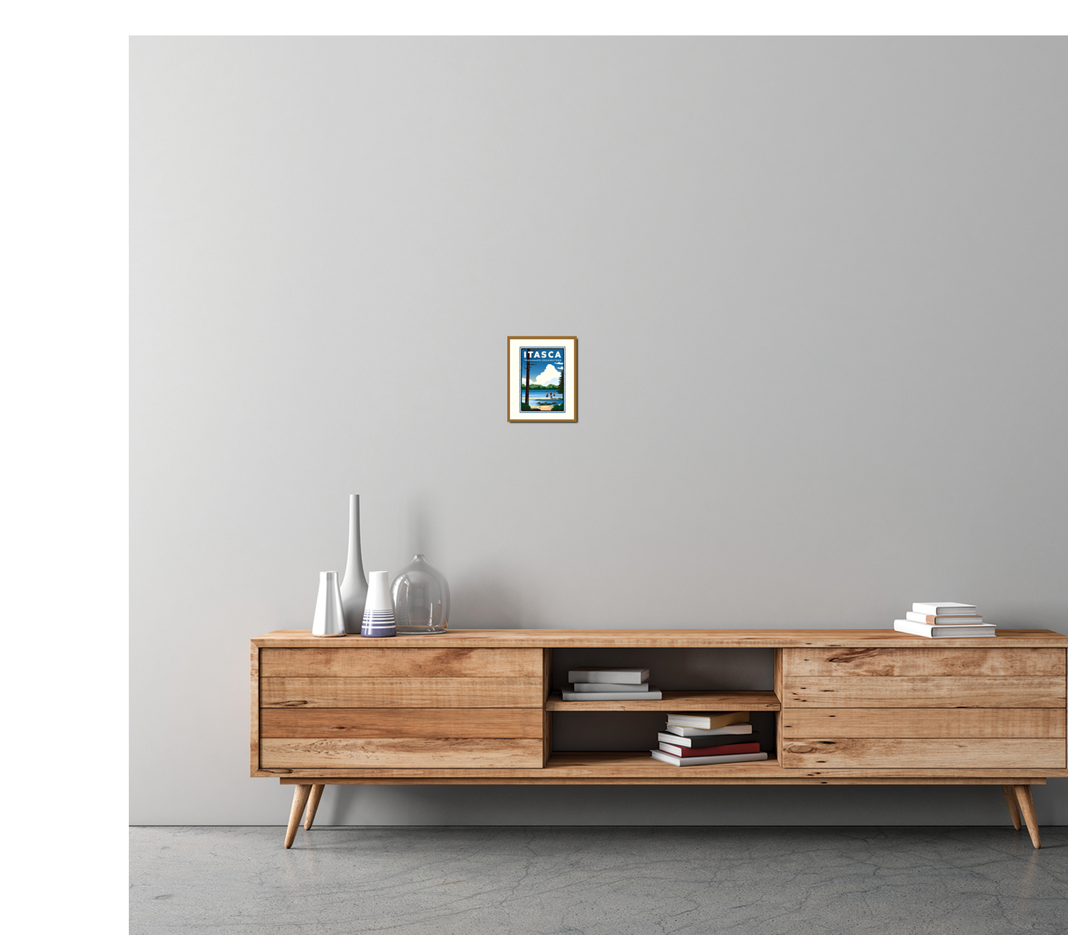 Landmark MN | Itasca State Park Art Print - My American Goods