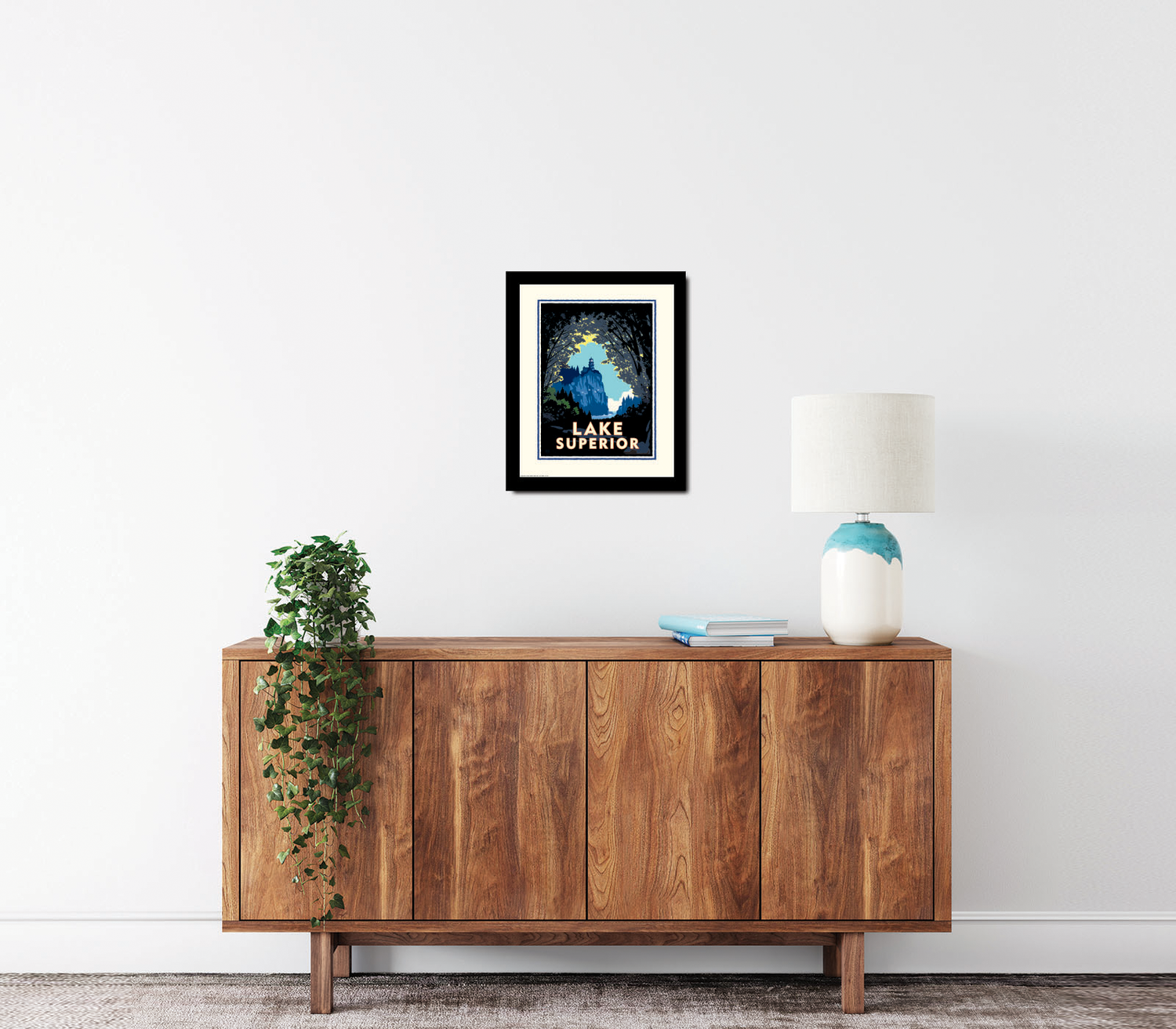 Landmark MN | Lake Superior Woods Art Print