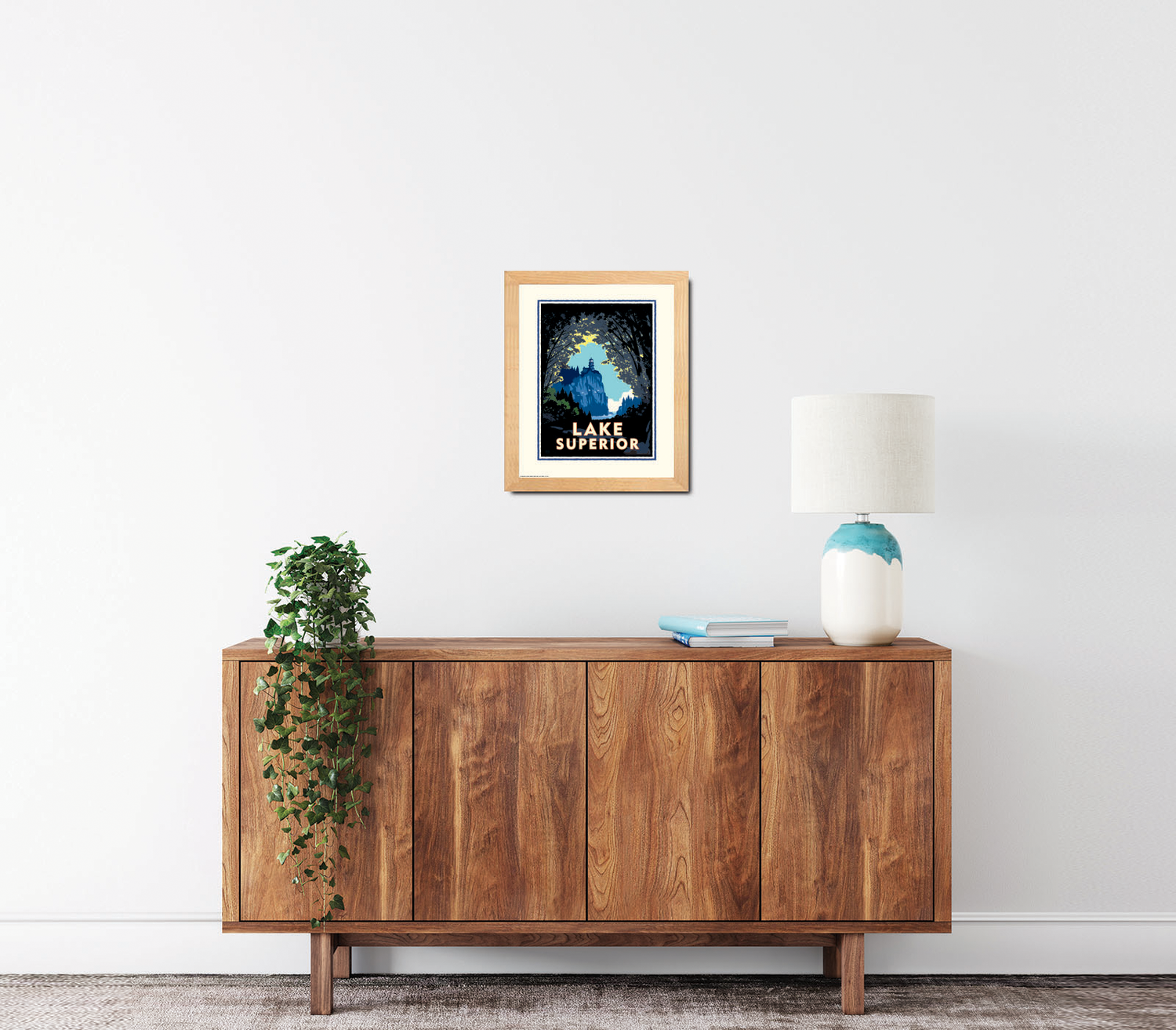 Landmark MN | Lake Superior Woods Art Print