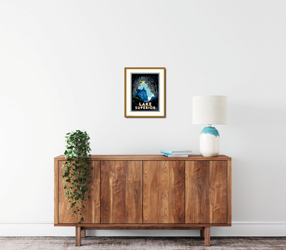 Landmark MN | Lake Superior Woods Art Print
