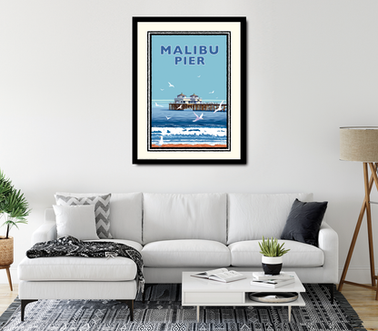 Landmark CA | Malibu Pier Day - My American Goods