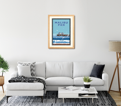 Landmark CA | Malibu Pier Day - My American Goods