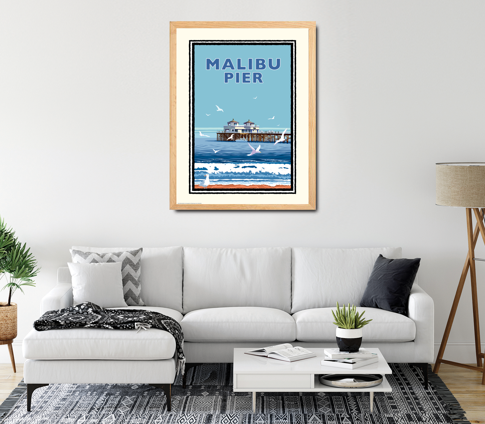 Landmark CA | Malibu Pier Day - My American Goods
